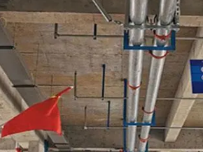 潮南管廊支架的安装方法
